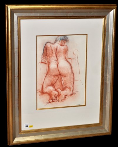Lot 194 - Peter Howson, OBE (1958- ) Female nude study,...