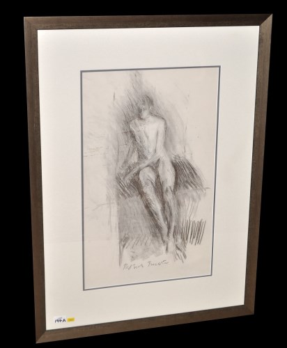 Lot 194 - Patrick Procktor, RA (1936- ) Male nude study,...