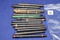Lot 88 - Fountain and ballpoint pens by Waterman; Stylo;...