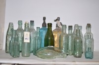 Lot 251 - Victorian and later glass chemist bottles,...