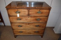 Lot 612 - An early 19th Century mahogany chest of...