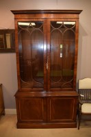 Lot 626 - A reproduction regency style bookcase (ex...