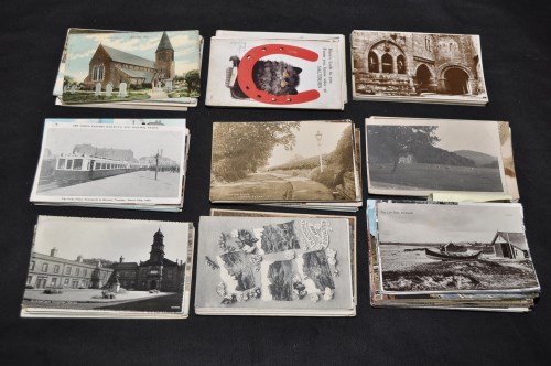 Lot 44 - North Eastern interest postcards, mainly...