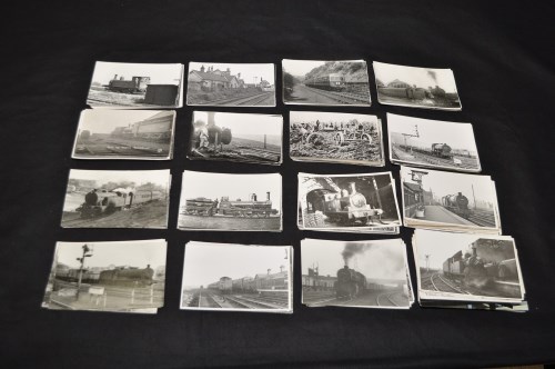 Lot 47 - Railway interest photographs, photographs of...