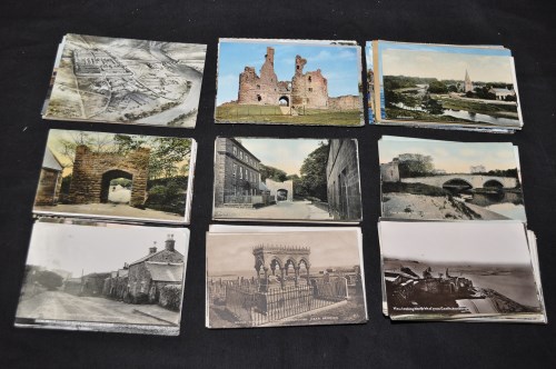 Lot 53 - Northumberland Coast interest postcards, to...