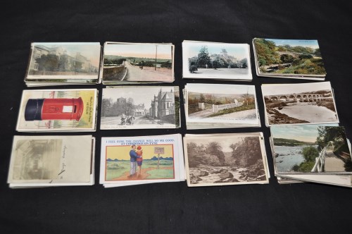Lot 54 - Nothumberland interest postcards, to include:...