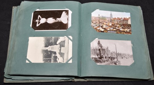Lot 59 - An album of early 20th Century postcards,...