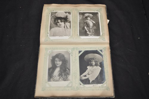 Lot 60 - An early 20th Century album of mainly portrait...