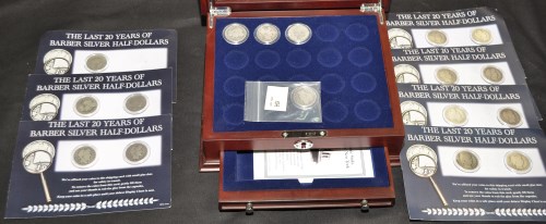 Lot 63 - ''The Last 20 years of the Barber Silver Half...