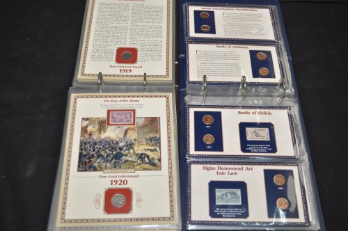 Lot 77 - ''100 Years of Lincoln Coin and Stamps 1909 -...
