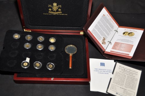 Lot 84 - 3 ''The Smallest Gold Coins of the World...