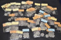 Lot 120 - A collection of shillings from 1896 - 1966,...