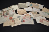 Lot 191 - Germany and States covers and postcards, to...