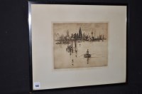 Lot 513 - An etching, by Frank Henry Mason - ''The...