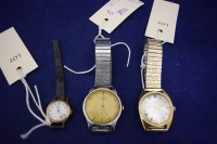 Lot 590 - Two gentleman's stainless steel wristwatches,...