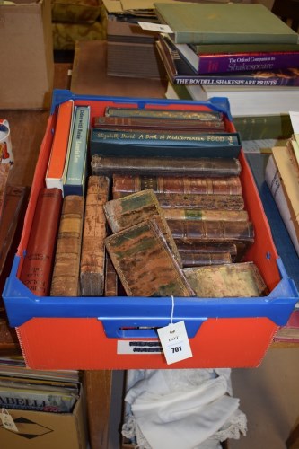 Lot 701 - Leather bound and Folio Society books, to...
