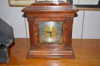 Lot 1117 - A modern Georgian style bracket clock by...