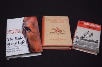 Lot 24 - A collection of three books, various horse...