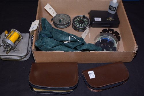 Lot 51 - A Pflueger Supreme multiplying reel, in vinyl...