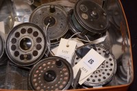 Lot 57 - Five fly fishing reels, various, comprising:...