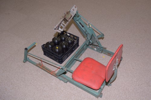 Lot 87 - A Bowman pedal operated clay pigeon trap, with...