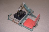 Lot 87 - A Bowman pedal operated clay pigeon trap, with...
