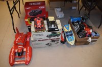 Lot 526 - Toys, to include: remote controlled boats and...