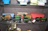 Lot 663 - Hornby 0-gauge series locomotives and tenders,...