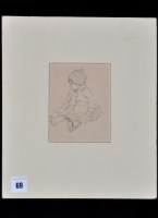 Lot 69 - Attributed to Margaret Tarrant - study of a...