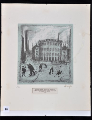 Lot 99 - After Harold Riley - ''The Round Building,...
