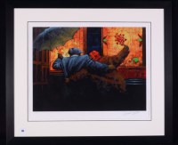 Lot 152 - After Alexander Millar - ''Moth on the flame...