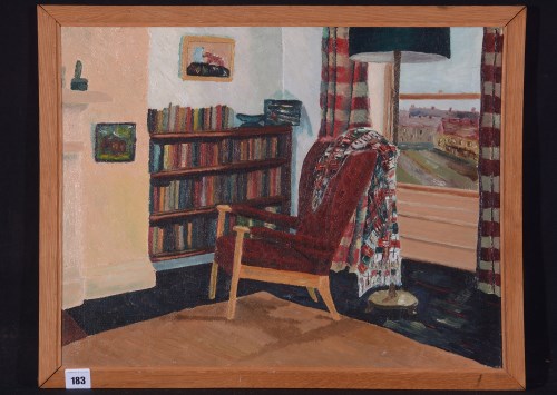 Lot 183 - Ted Stephenson - ''Lounge Percy Park'', signed,...