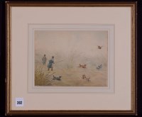 Lot 202 - Attributed to Henry Alken - ''Snipe shooting'',...