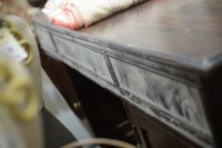 Lot 90 - A large 19th Century mahogany partners desk,...