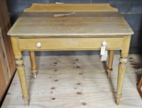 Lot 129 - A scumble painted Victorian washstand, with...