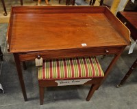 Lot 196 - An early 19th Century wash stand with gallery...