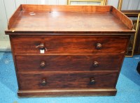 Lot 349 - An early 19th Century mahogany chest with...
