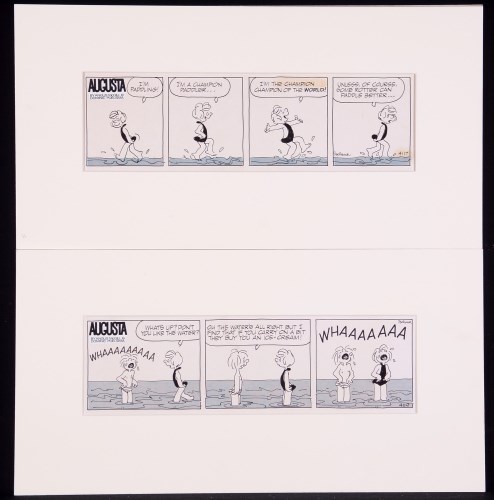 Lot 333 - Dominic Poelsma - ''Augusta'' - a four panel...