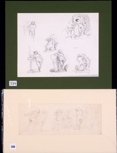 Lot 339 - Edward Ardizzone, RA - nude studies, signed...