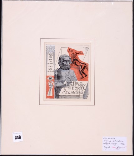 Lot 348 - Eric Fraser - ''From Ape Man to Homer'' -...