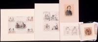 Lot 435 - Oriana Pond Gilbert - vignettes on a page from...
