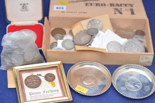 Lot 623 - Coinage to include Victorian and later British...