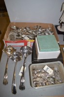 Lot 863 - Silver plate cutlery to include Walker & Hall...