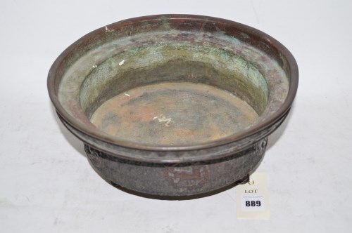 Lot 889 - Early 20th Century Japanese bronze censer,...