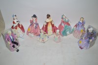 Lot 933 - Royal Doulton figurines, to include: 'Darby',...