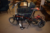 Lot 1159 - A Claude Butler nimbus folding bicycle...