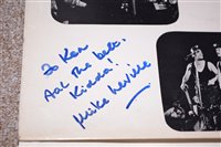 Lot 132 - Musical interest signatures to include Brian...