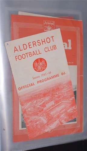 Lot 55 - English League football programmes from a...