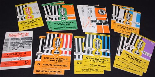 Lot 48 - European Fairs' Cup 1969 - 1970 Newcastle...