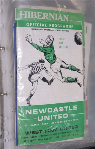 Lot 49 - Newcastle United 1968 - 1969 football...